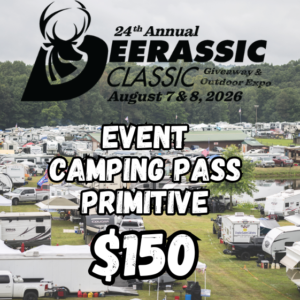 2026 Event Camping Pass - Primitive