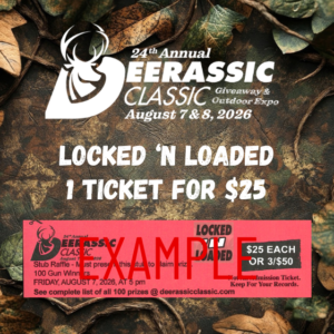 2026 Locked N' Loaded Ticket (1 for $25)