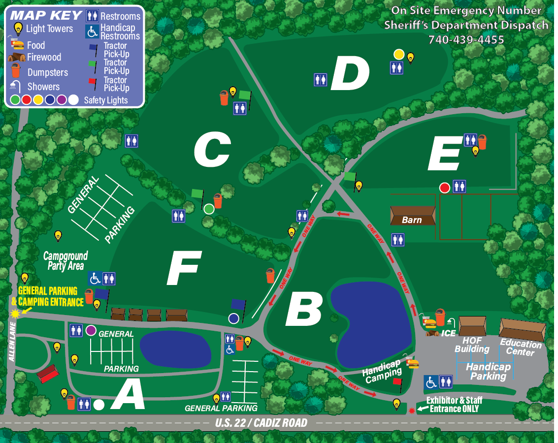 2024 Campground Map